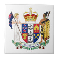 Neuseeland Landeswappen Symbol Emblem Flagge
