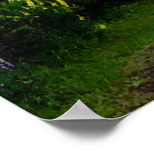 Neuseeland Landschaft Poster (Ecke)