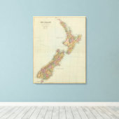 Neuseeland Leinwanddruck (Insitu (Holzboden))