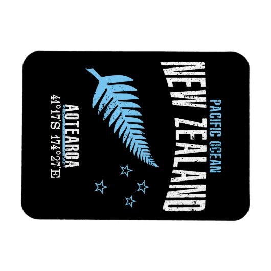 Neuseeland Magnet (Horizontal)