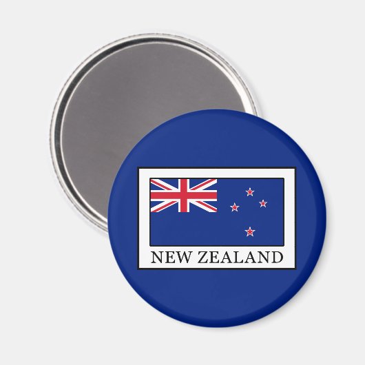Neuseeland Magnet (Vorderseite/Rückseite)