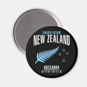 Neuseeland Magnet (Vorderseite/Rückseite)