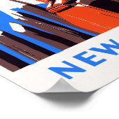 Neuseeland Maori Art Vintage Poster wiederhergeste (Ecke)