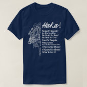 Neuseeland Maori Haka Ka Mate Rugby T-Shirt (Design vorne)