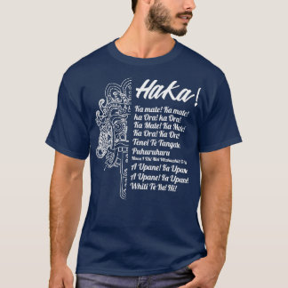 Neuseeland Maori Haka Ka Mate Rugby T-Shirt