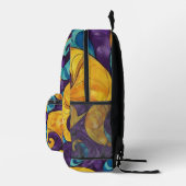 Neuseeland Māori Paua Pattern Bedruckter Rucksack (Rechts)