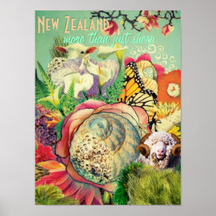 Neuseeland mehr als nur Schafe Poster
