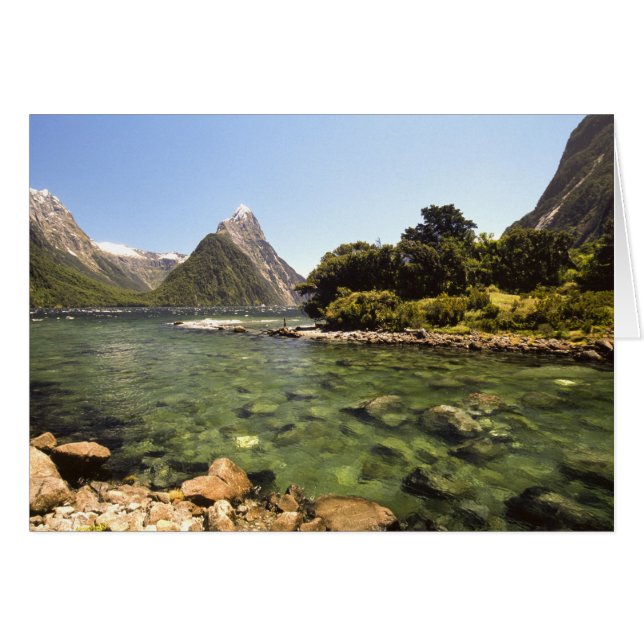 Neuseeland, Miter Peak & Bowen (Vorderseite (Horizontal))