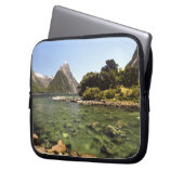 Neuseeland, Miter Peak & Bowen Laptopschutzhülle (Vorderseite Links)