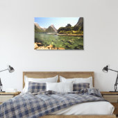 Neuseeland, Miter Peak & Bowen Leinwanddruck (Insitu (Schlafzimmer))