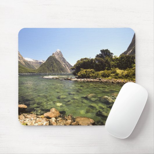 Neuseeland, Miter Peak & Bowen Mousepad (Mit Mouse)
