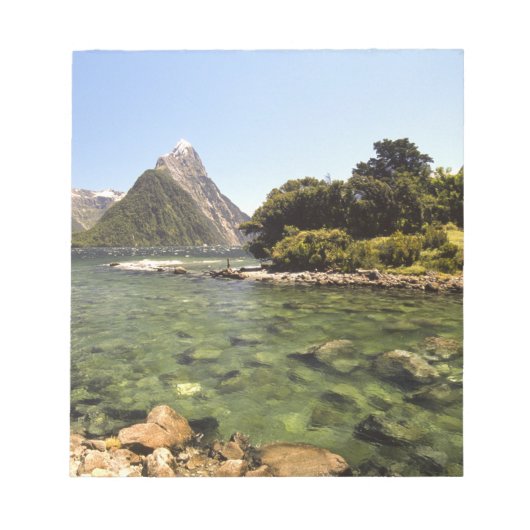 Neuseeland, Miter Peak & Bowen Notizblock (Vorderseite)