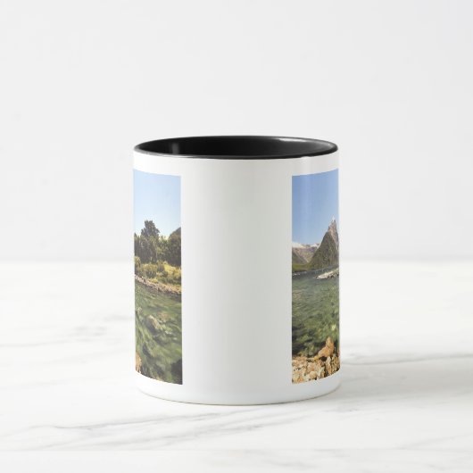 Neuseeland, Miter Peak & Bowen Tasse (Zentrum)