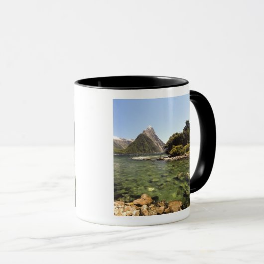Neuseeland, Miter Peak & Bowen Tasse (VorderseiteRechts)