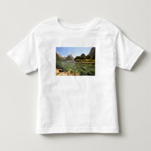 Neuseeland, Mitre Peak, & Bowen River mündend Kleinkind T-shirt