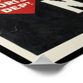 Neuseeland Mount Cook Poster (Ecke)