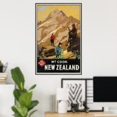 Neuseeland Mount Cook Poster (Heimbüro)