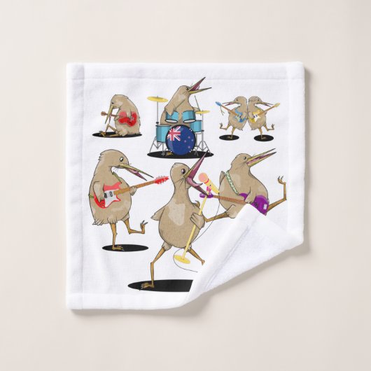 Neuseeland Music Waschlappen (Waschlappen)