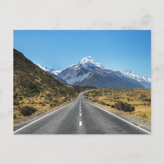 Neuseeland Naturlandschaft Postkarte (Vorderseite)