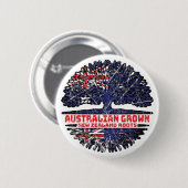 Neuseeland Neuseeland Australischer Australischer  Button (Vorne & Hinten)