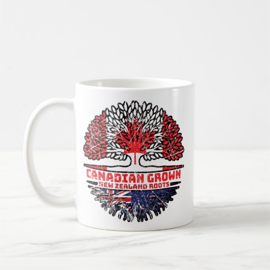 Neuseeland Neuseeland Kanadische Baumrooten Kaffeetasse (Links)