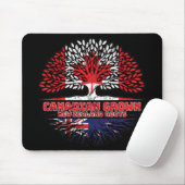 Neuseeland Neuseeland Kanadische Baumrooten Mousepad (Mit Mouse)
