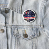 Neuseeland - Neuseeländischer Kiwi Tree Roots Flag Button (Beispiel)