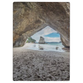 Neuseeland, Nordinsel, Coromandel Halbinsel Klemmbrett (Rückseite)