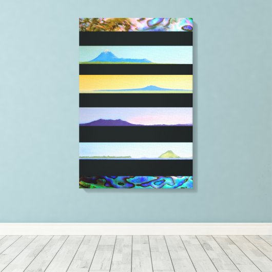 NEUSEELAND NORDINSELLANDSCHAFTEN LEINWANDDRUCK (Insitu (Holzboden))