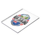 Neuseeland Notizblock (Linke Seite)