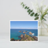 Neuseeland, Nugget Point Rock Circle, Urlaub Postkarte (Stehend Vorderseite)