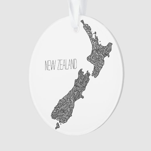 Neuseeland Ornament (Vorderseite)