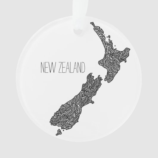 Neuseeland Ornament (Vorderseite)