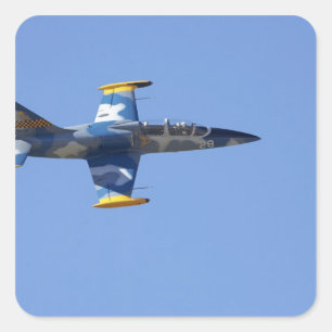 Neuseeland, Otago, Wanaka, Warbirds Over 2 Quadratischer Aufkleber