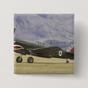 Neuseeland, Otago, Wanaka, Warbirds Over 5 Button