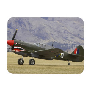 Neuseeland, Otago, Wanaka, Warbirds Over 5 Magnet
