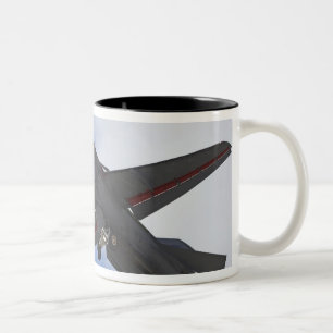 Neuseeland, Otago, Wanaka, Warbirds Over Zweifarbige Tasse