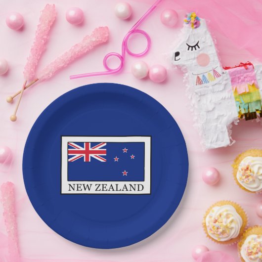 Neuseeland Pappteller (Party)