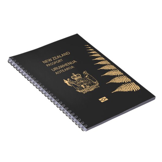Neuseeland Pass Notizblock (Rechte Seite)