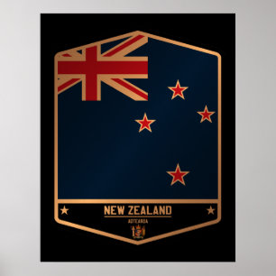 Neuseeland Poster