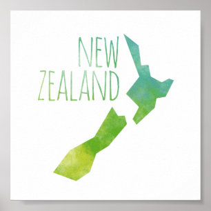 Neuseeland Poster