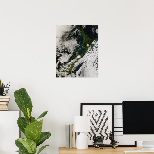 Neuseeland Poster (Heimbüro)