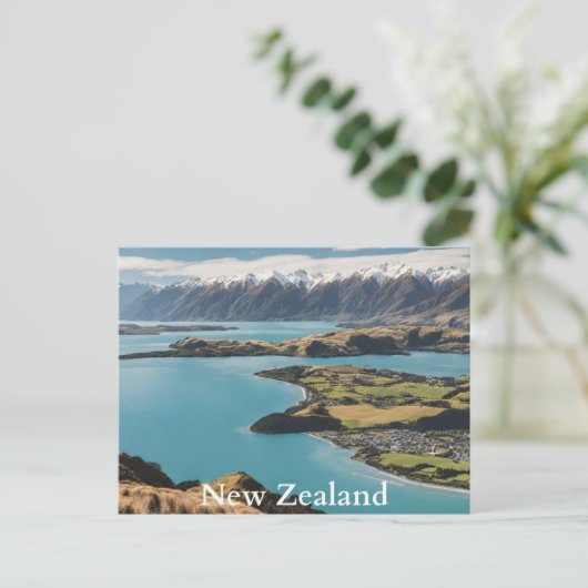 Neuseeland Postkarte (Stehend Vorderseite)