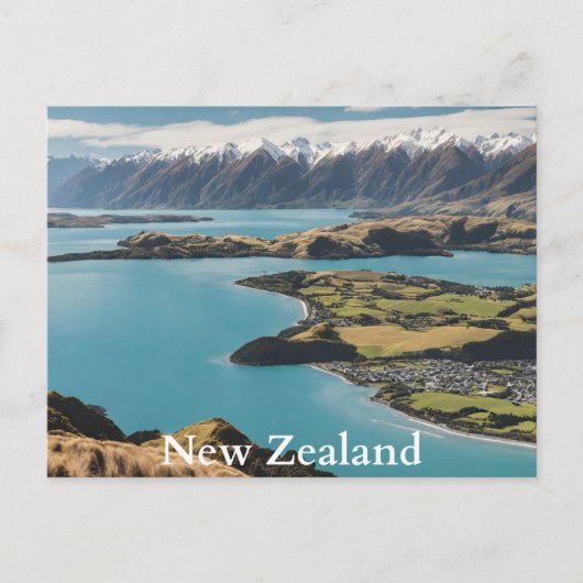 Neuseeland Postkarte (Vorderseite)