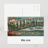 Neuseeland Postkarte (Vorne/Hinten)