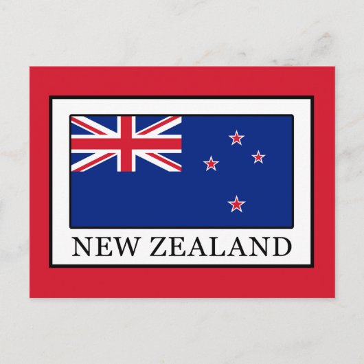 Neuseeland Postkarte (Vorderseite)