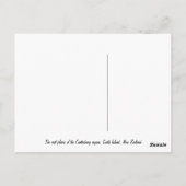 Neuseeland Postkarte (Rückseite)