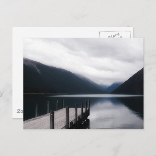 Neuseeland Postkarte (Vorne/Hinten)