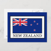 Neuseeland Postkarte (Vorne/Hinten)