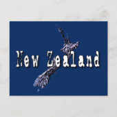 Neuseeland Postkarte (Vorderseite)